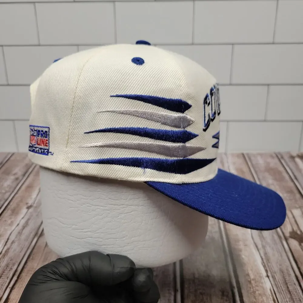 Vintage Dallas Cowboys Logo Athletic Pro Line Diamond Cut Snapback Hat NFL